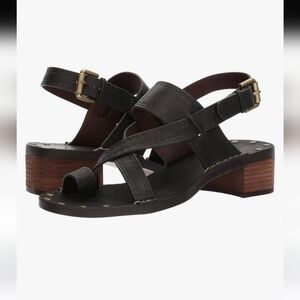 See by Chloe Leila Toe Ring Studded Strappy Block Heel Sandals, Size EU 42/US 11